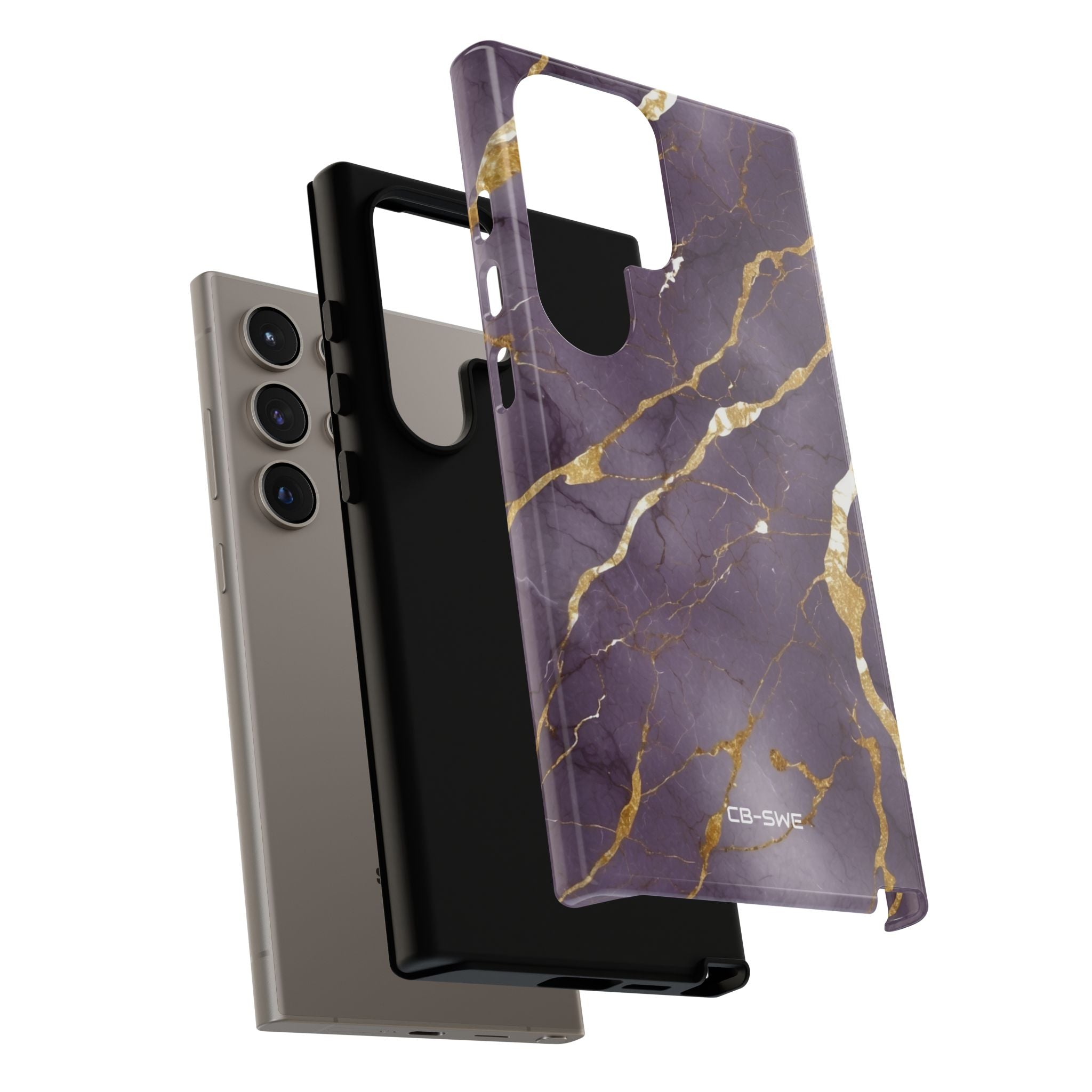 Golden Veins Flowing - Samsung Case