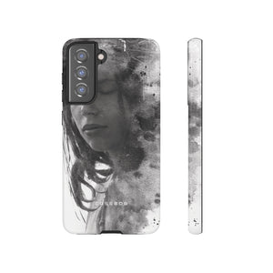 Portrait Lady Phone Case - Protective - Protective Phone Case