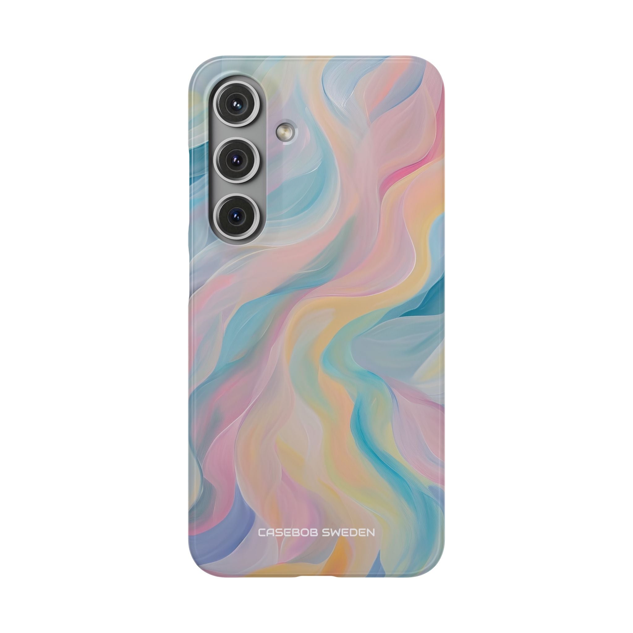 Dreamy Pastel Swirls - Slim Samsung S24 Phone Case