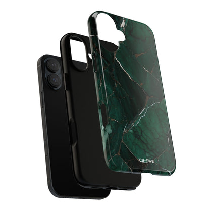 Emerald Veins Flow - iPhone Case