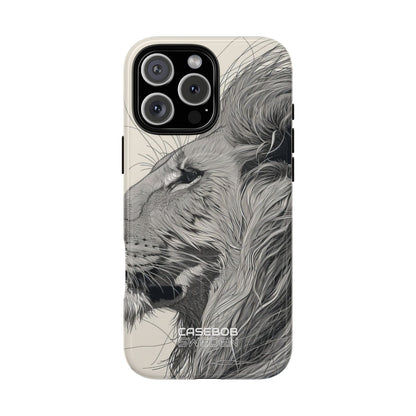 Majestic Lion Profile iPhone 16 - Tough+