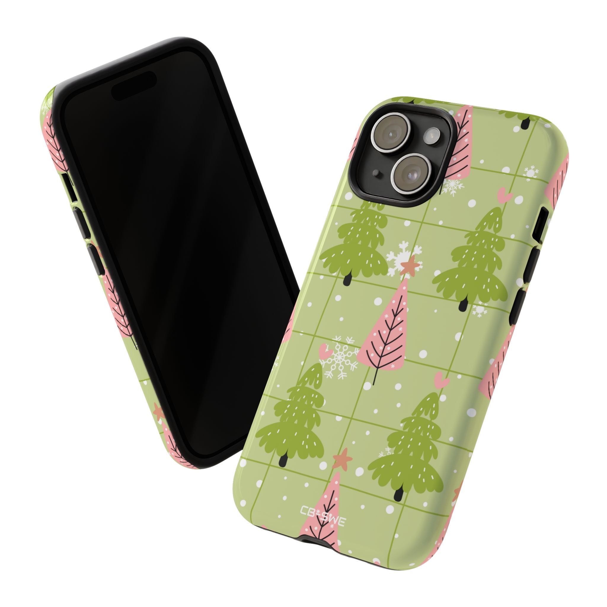 Whimsical Trees Dance - iPhone Case