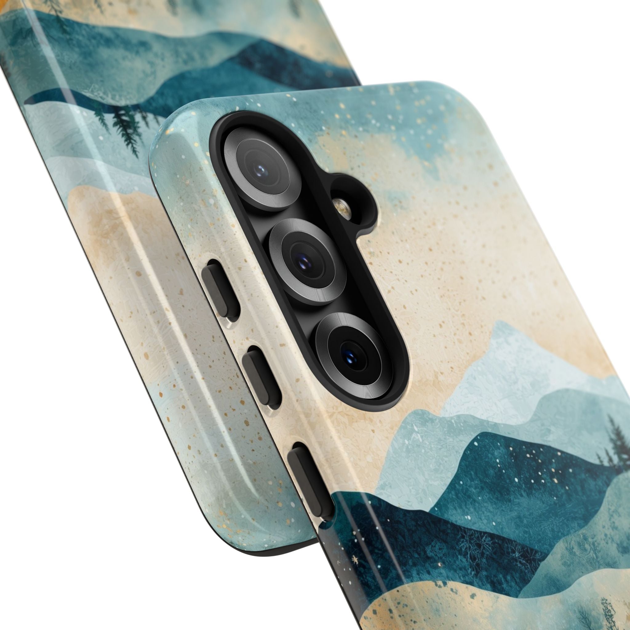 Moonlit Mountains Samsung S25 Case - Tough