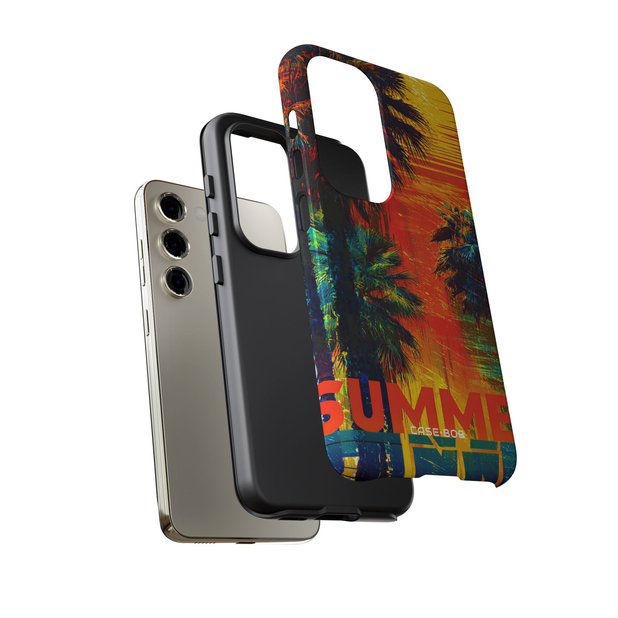 Tropical Sunburst Samsung S23 Case - Tough