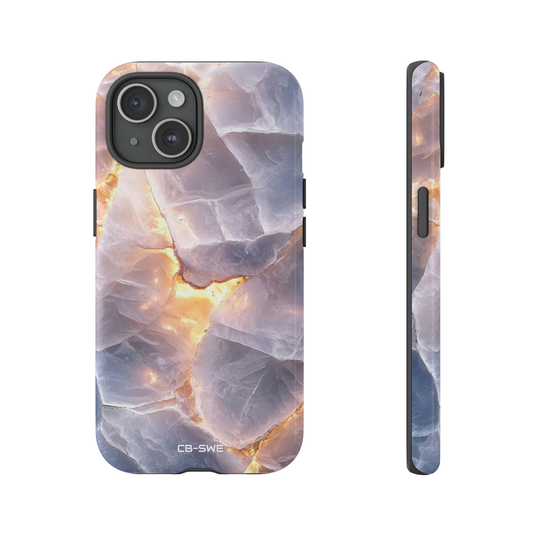 Glowing Stone Fragments - iPhone Case