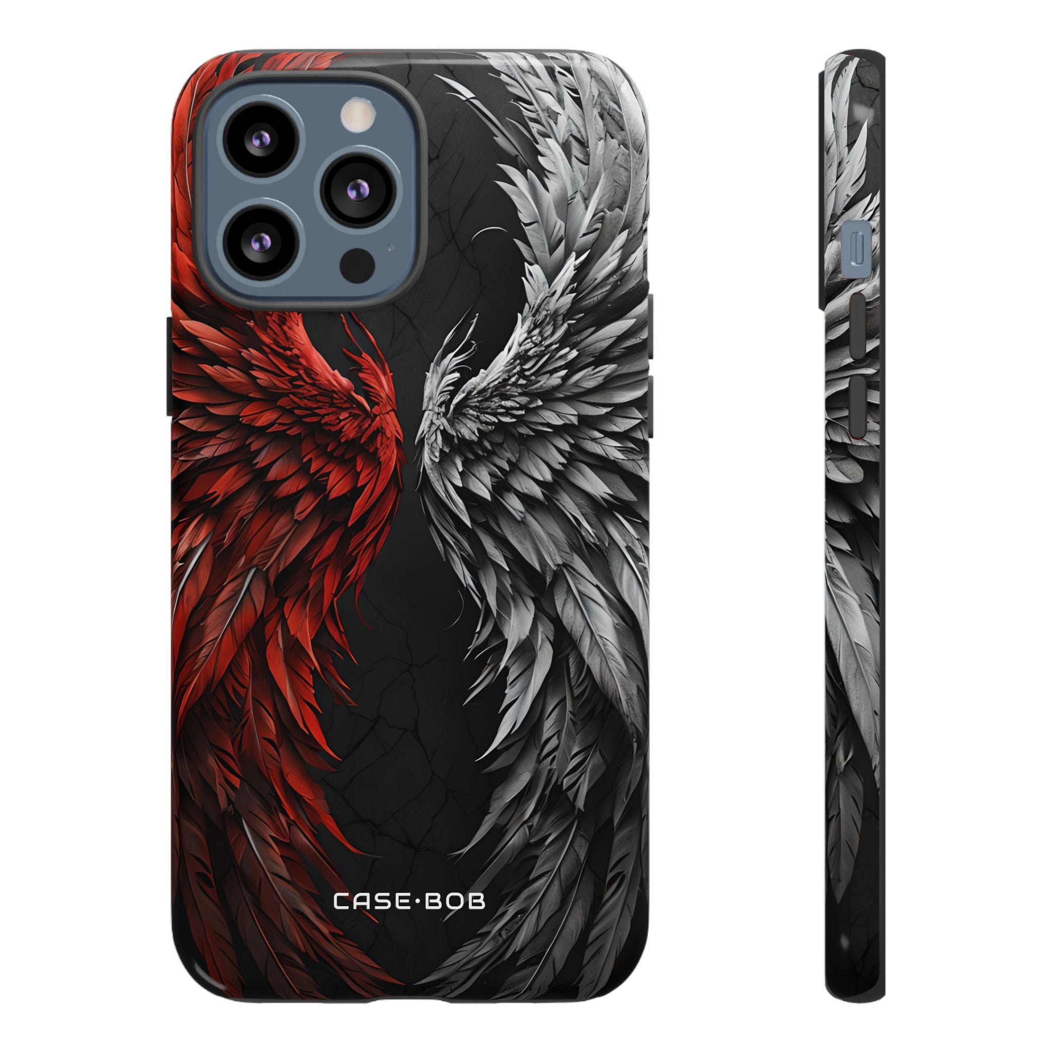 Crimson White Wings iPhone 13 Pro Max Case - Tough