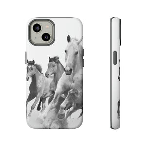 Galloping Horses - Protective Phone Case