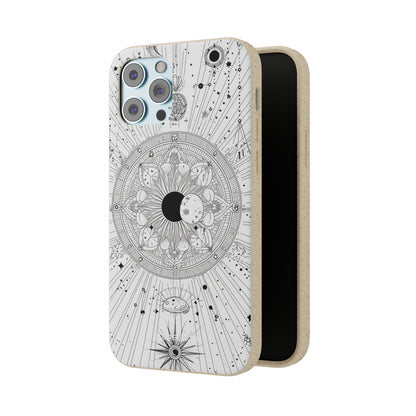 Celestial Mandala Mystique | Biodegradable Phone Case