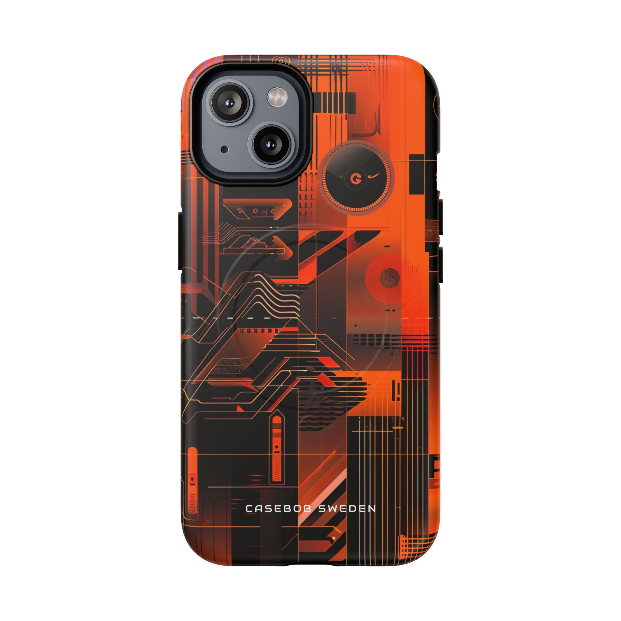 Gradient Circuitburst iPhone 14 | Tough+ Phone Case