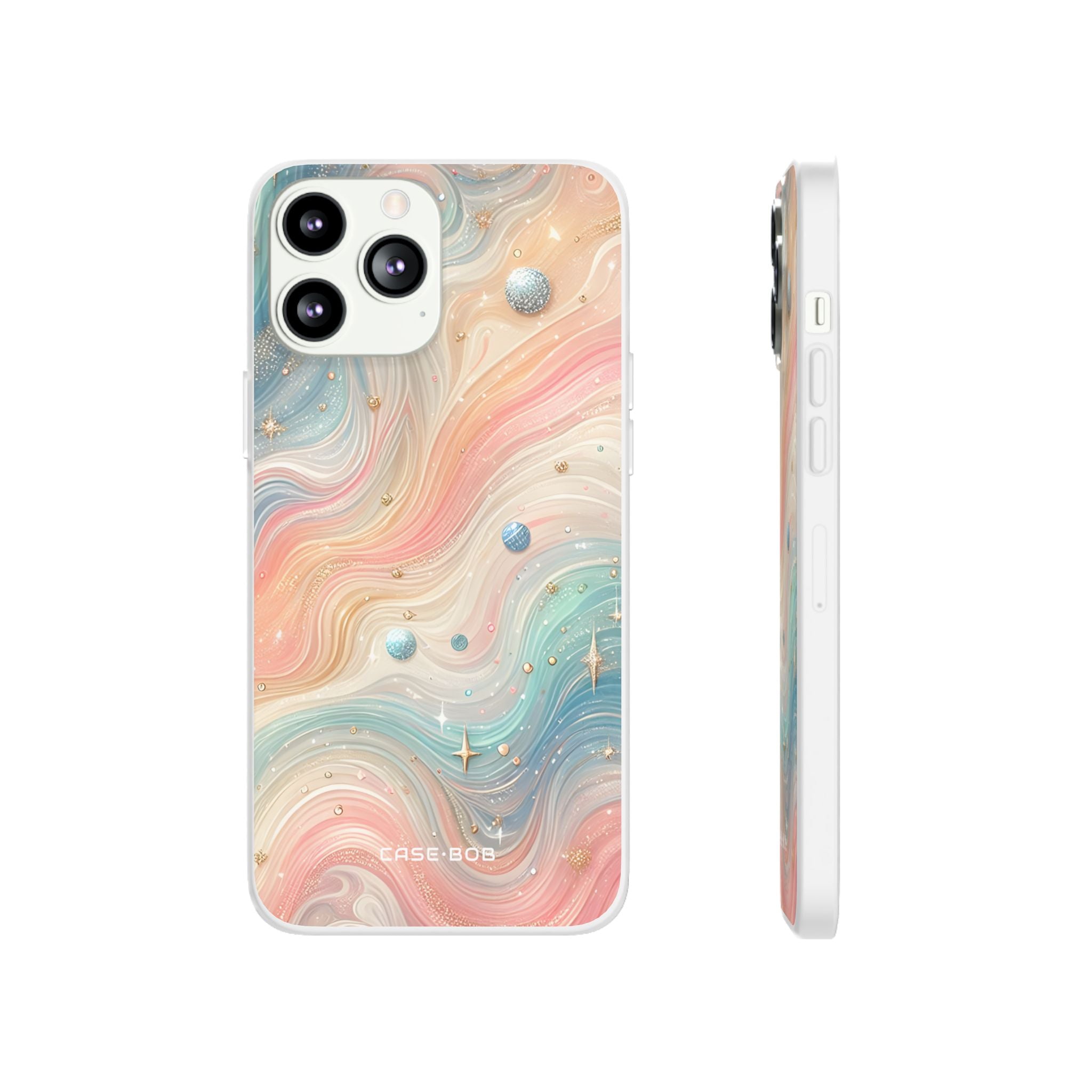 Iridescent Swirls iPhone 13 Pro Max - Soft