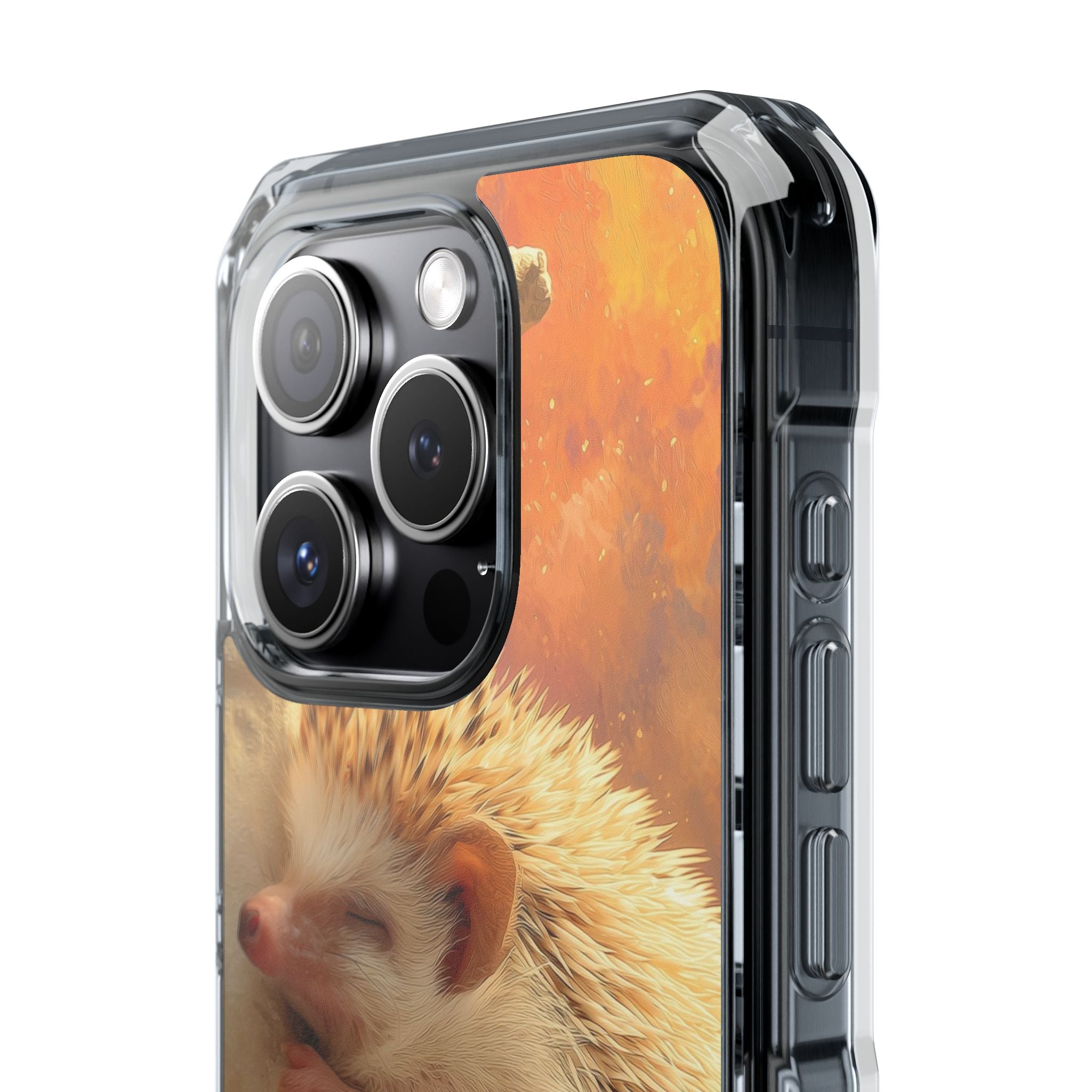 Hedgehog Rests Dreaming iPhone Case - Impact
