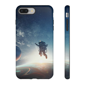 Astronaut Freefloat in Space - Protective Phone Case