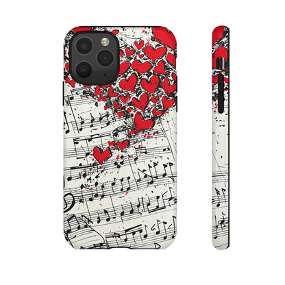 Lyric Harmony Serenade - Protective Phone Case