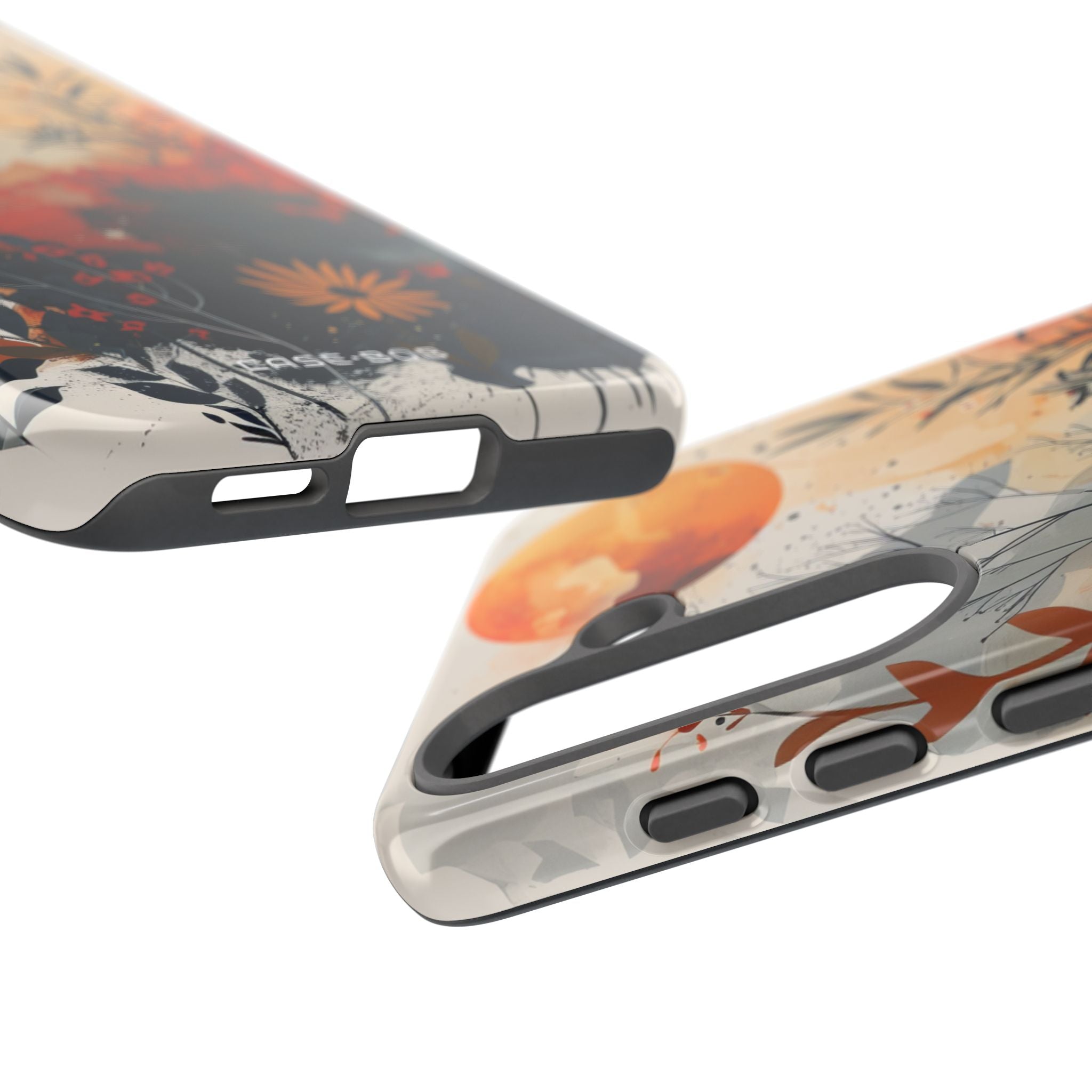 Orange Solstice Samsung S25 Case - Tough