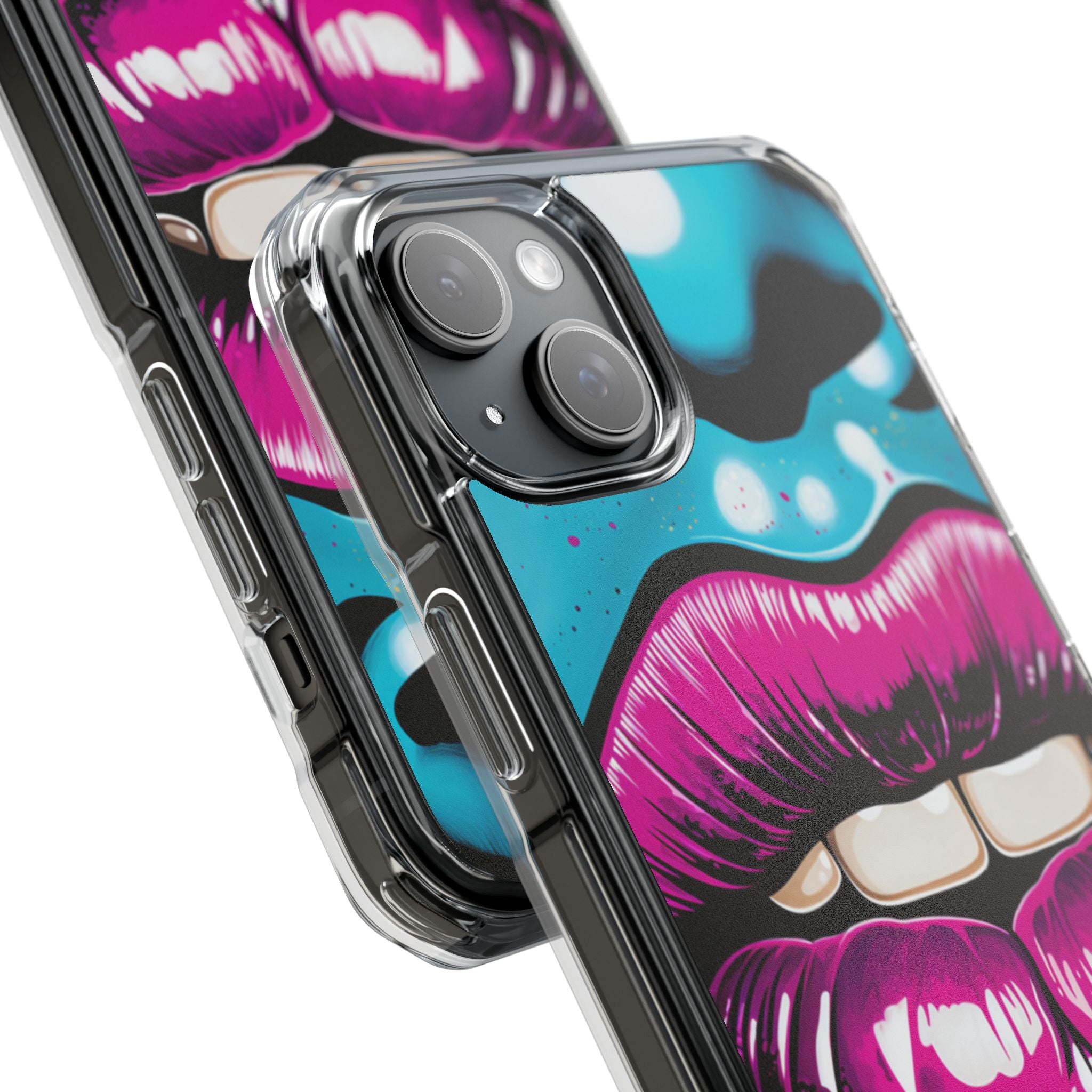 Vivid Lips Contrast iPhone Case - Impact