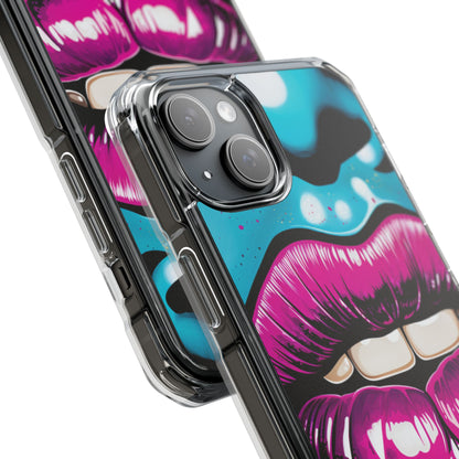 Vivid Lips Contrast iPhone Case - Impact