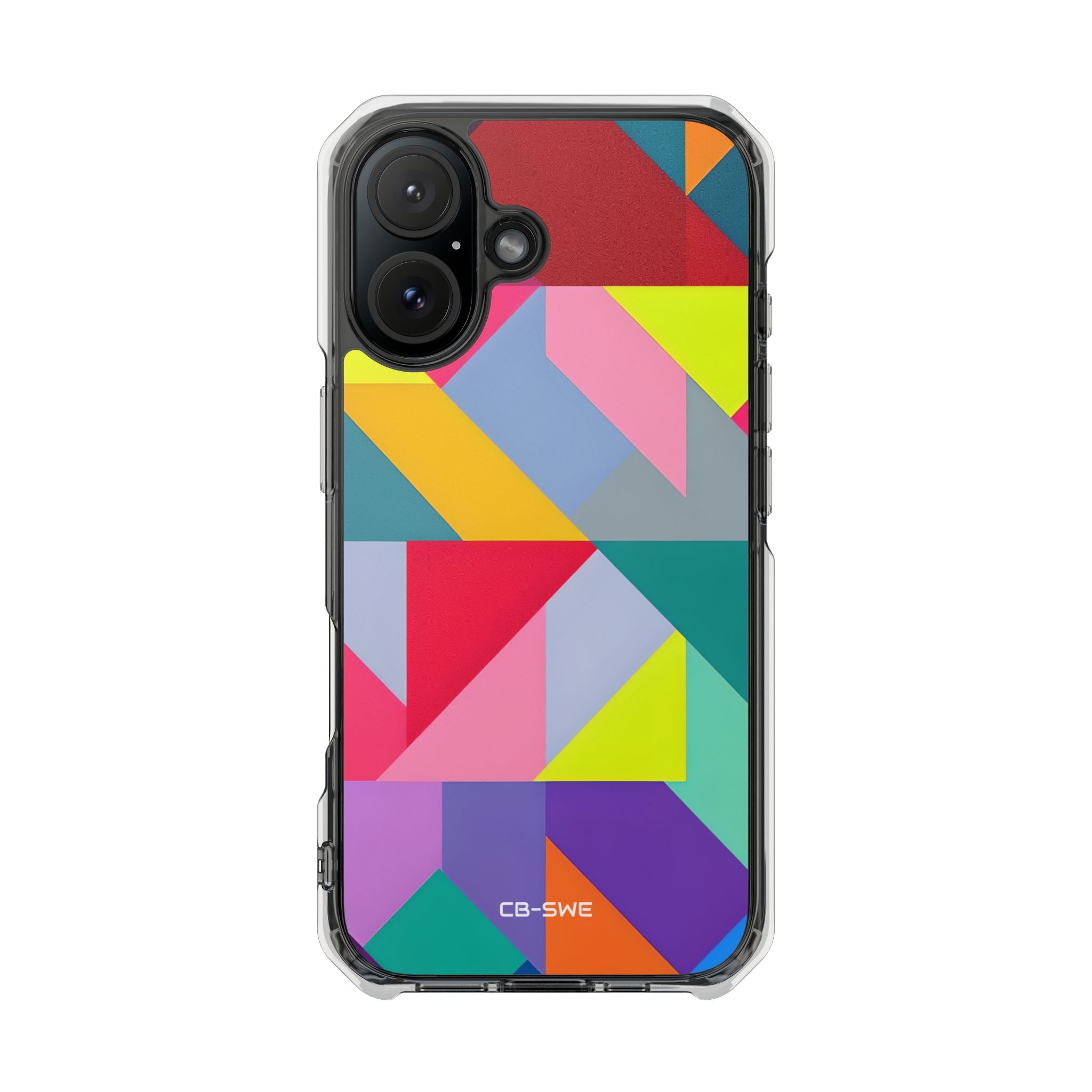 Dynamic Geometric Energy iPhone Case - Impact