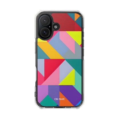 Dynamic Geometric Energy iPhone Case - Impact