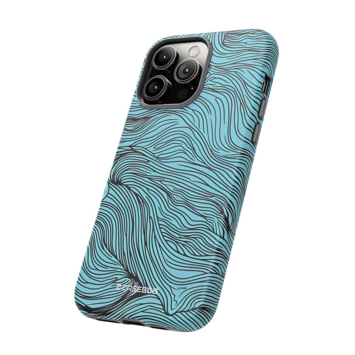 Wavy Serenity | Protective Phone Case for iPhone