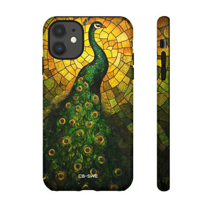 Peacock Spreads Light - iPhone Case
