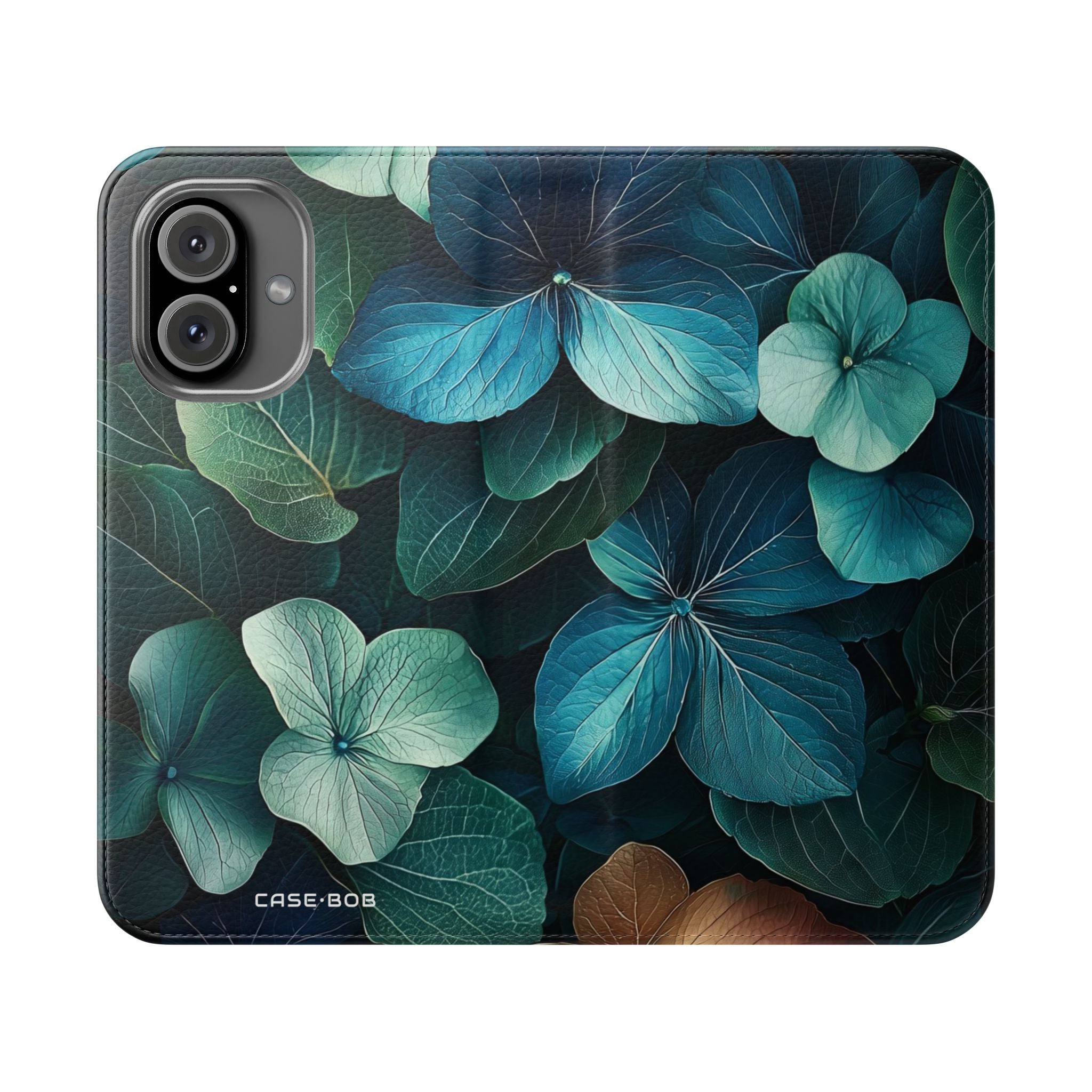 Teal Bloom - iPhone 16  Case - Wallet