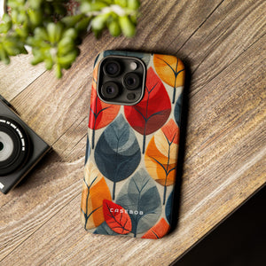 Scandinavian Leafy Serenity - Protective Phone Case