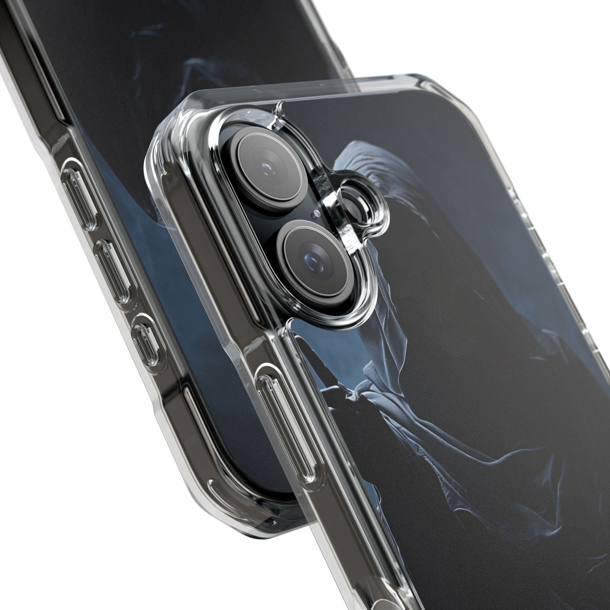 Spectral Guardian Warning iPhone Case - Impact