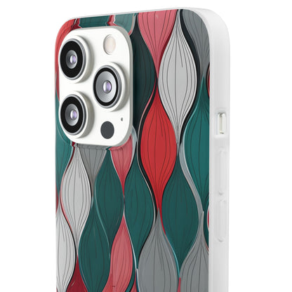 Leaf Cascade Teal iPhone 13 Pro - Soft