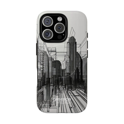 Urban Line Maze iPhone 16 - Tough+