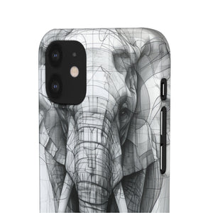 Technic Elephant | Slim Phone Case for iPhone