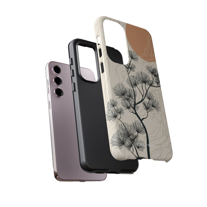 Spiky Tree Sunset Samsung S23 Plus Case - Tough