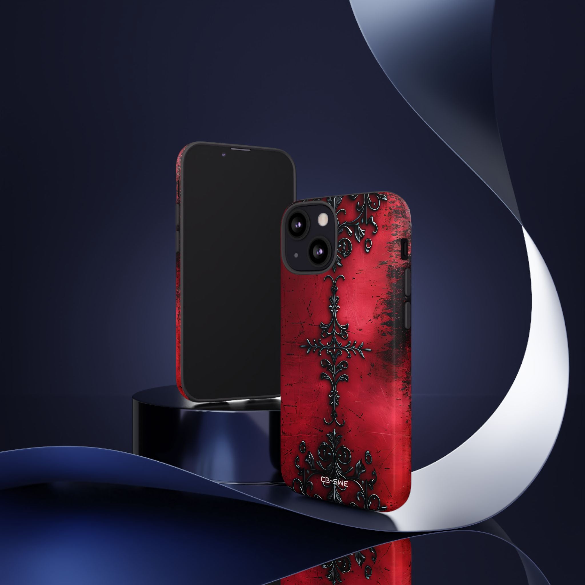 Gothic Crimson Emblem - iPhone Case