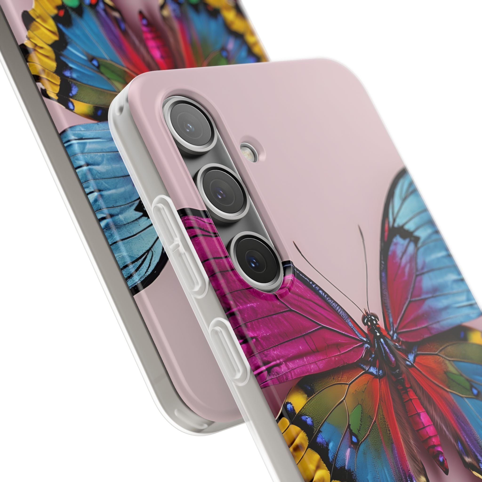 Vivid Butterfly Samsung S24 Plus Case - Soft