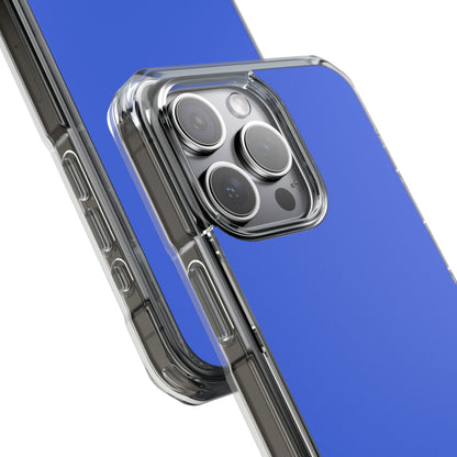 Royal Blue - Clear Impact Case for iPhone