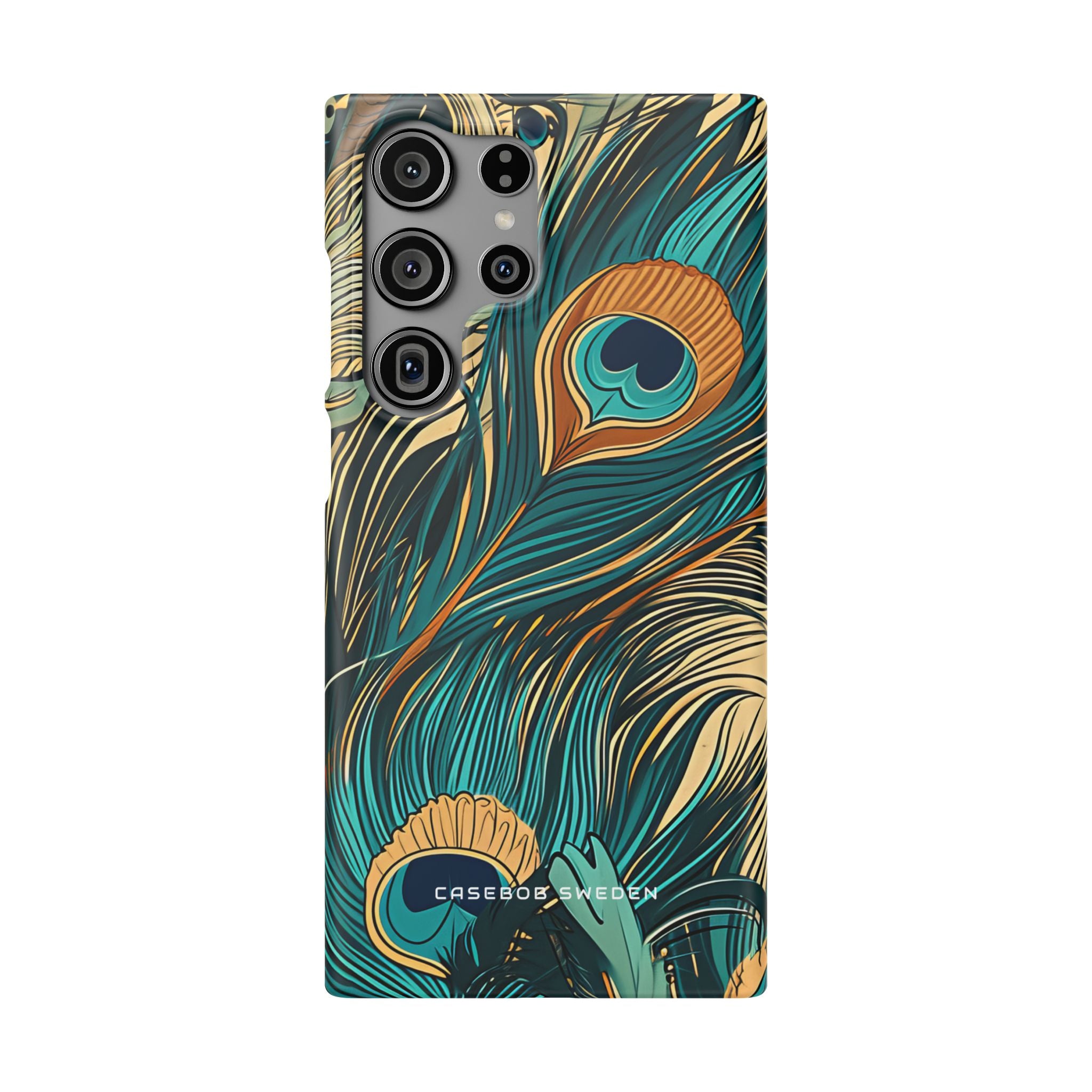 Art Nouveau Peacock Elegance Samsung S23 - Slim Phone Case