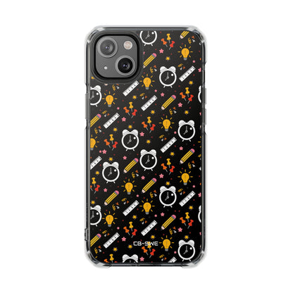 Bright Pencils Twirl iPhone Case - Impact