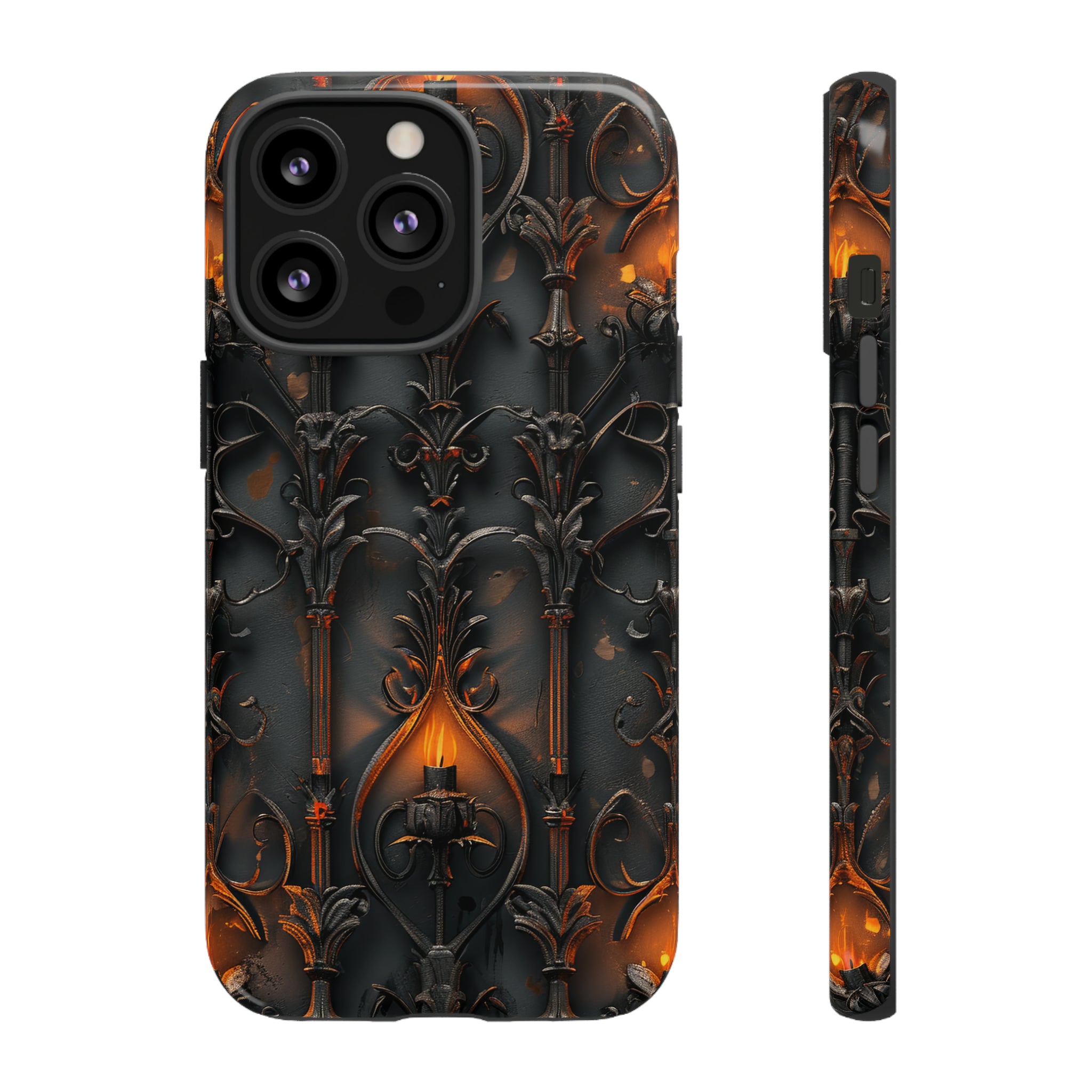 Ornate Ironwork Gothic - Protective Phone Case