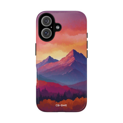Mountain Peaks Rise - iPhone Case