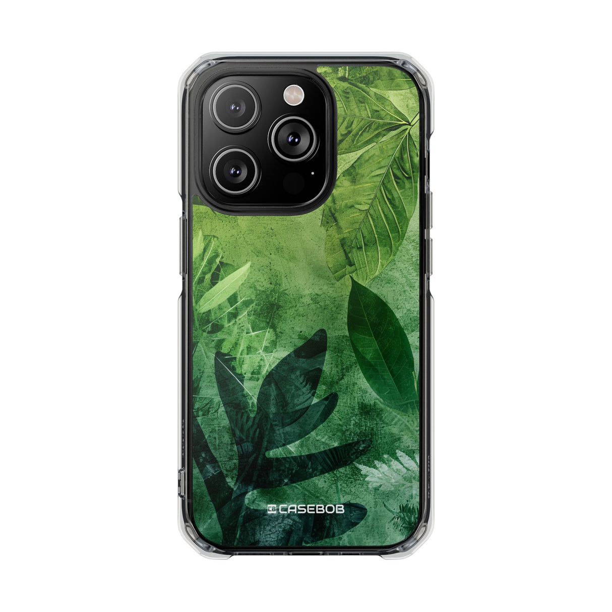 Pantone Greene Design | Handyhülle für iPhone (Clear Impact Case – magnetisch) 