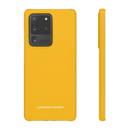 Amber Yellow - Slim Samsung S20 Phone Case