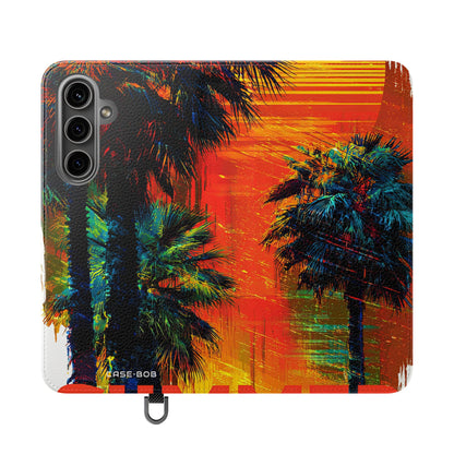 Golden Palms - Samsung S24 Plus Case - Wallet