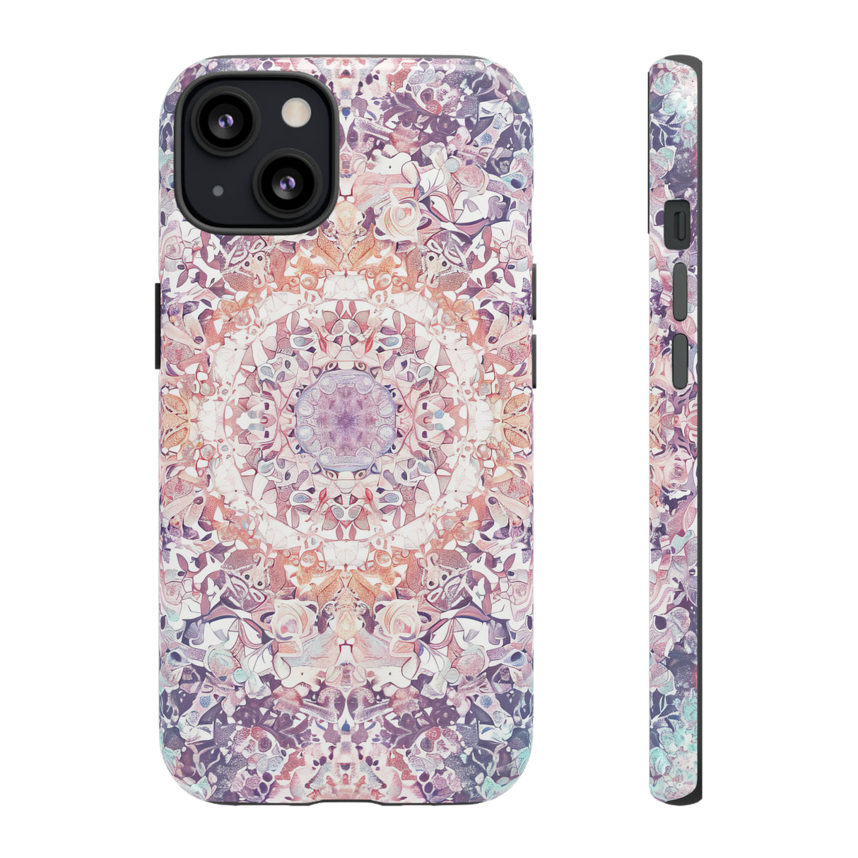 Symmetric Mandala Harmony - Protective Phone Case