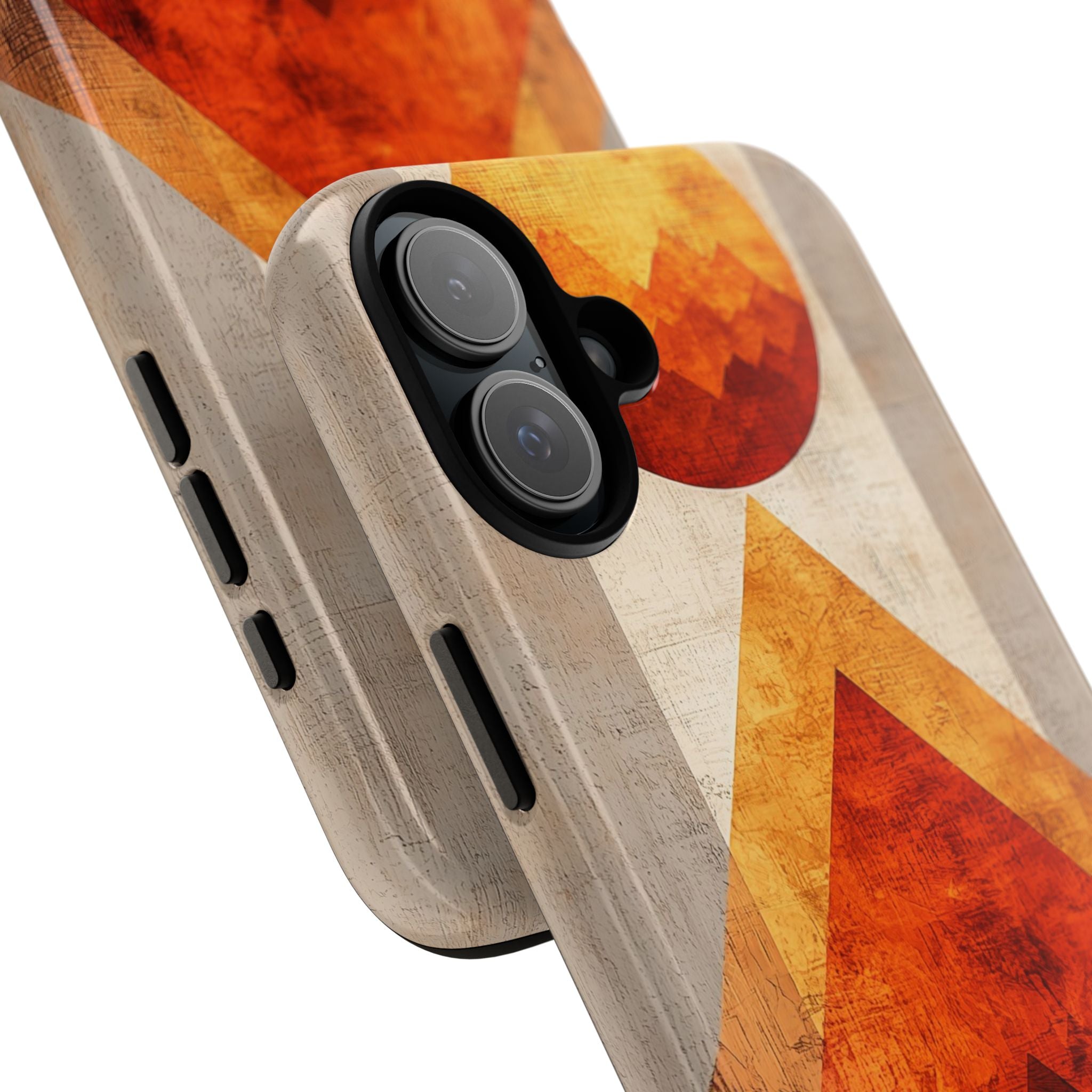 Sun Embraces Mountains - iPhone Case