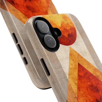 Sun Embraces Mountains - iPhone Case