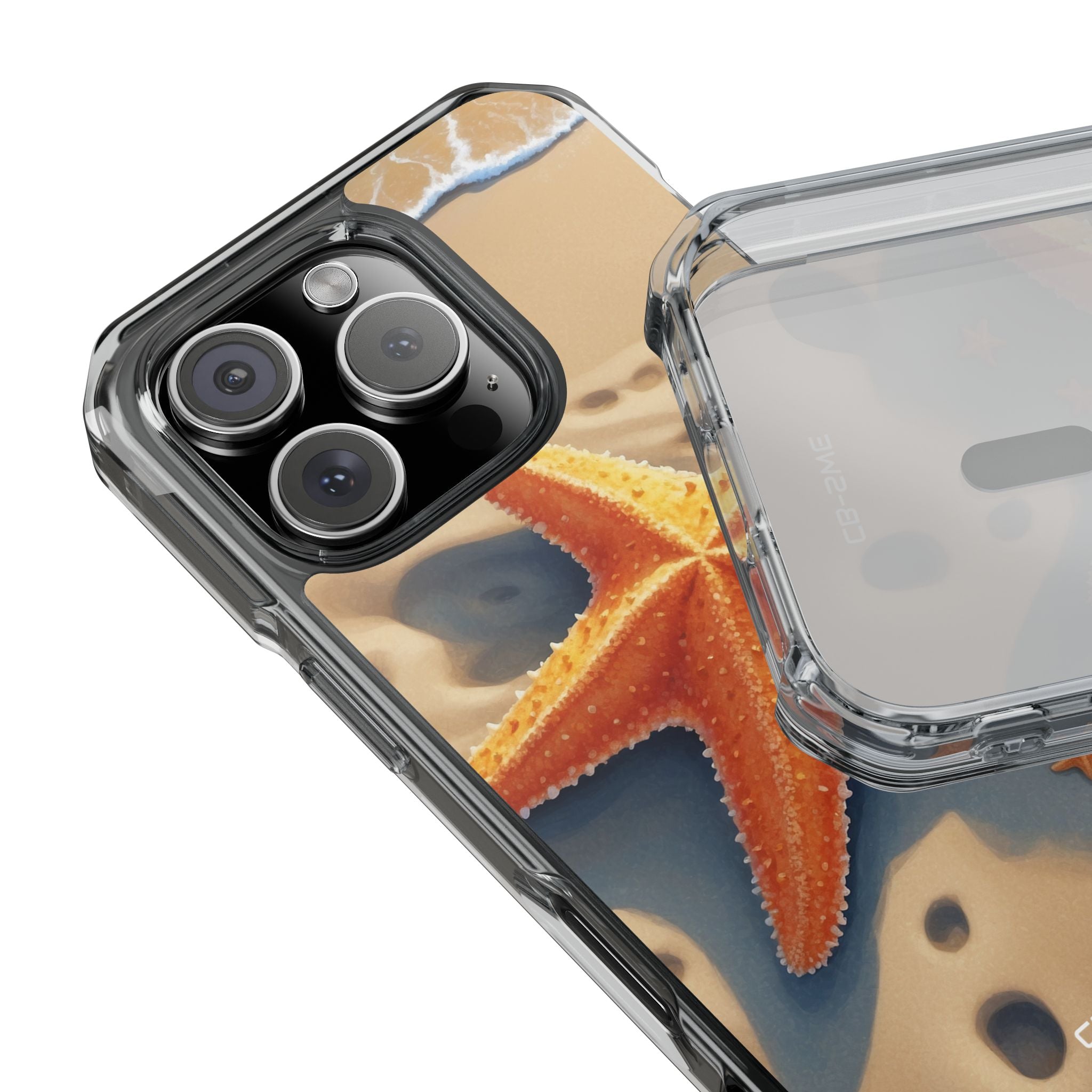 Starfish Rests On Sand iPhone Case - Impact