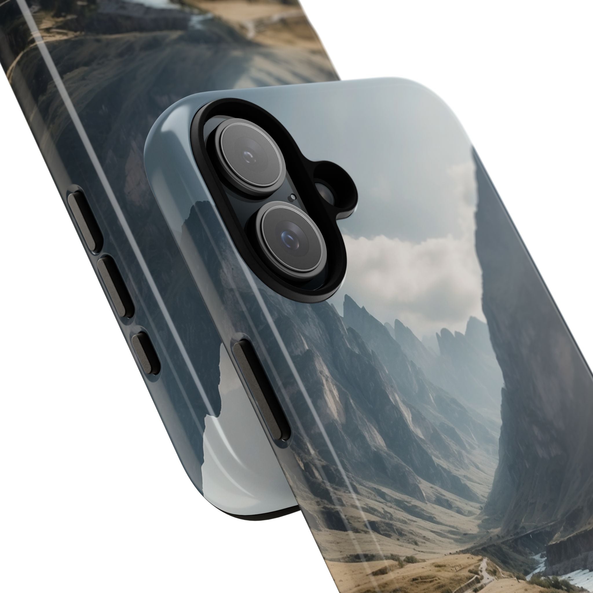 Mountain Peaks Arise - iPhone Case