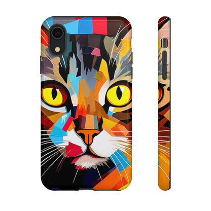 Abstract Kitty Palette Samsung Case (Protective)