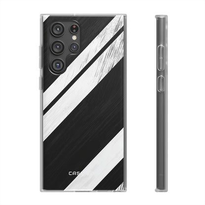 Distressed Stripe Motion Samsung S22 Ultra Case - Soft