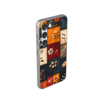 Patchwork Blooms Samsung S23 Case - Soft