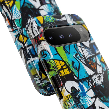 White Ripple Drift Google Pixel 9 Pro XL Case - Tough